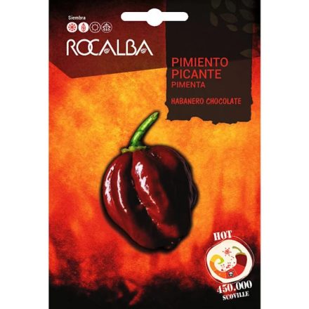 Chili paprika mag  Habanero csokoládé 25 szem