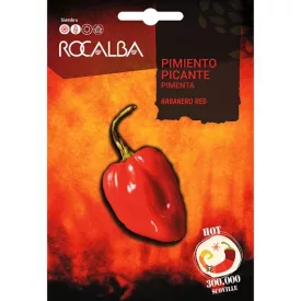 Chili paprika vetőmag Habanero piros 0,5g