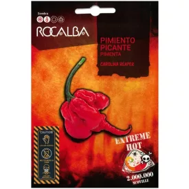 Chili paprika vetőmag Carolina Reaper 8 szem