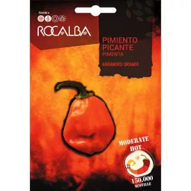 Chili paprika vetőmag Habanero Narancs 0,5g