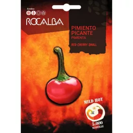Chili paprika vetőmag Red Cherry Small 0,5g