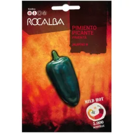 Chili paprika vetőmag Jalapeno M 0,5g