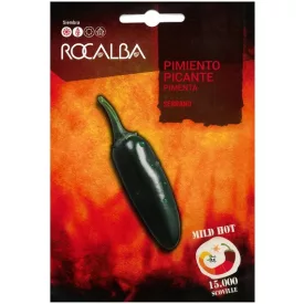 Chili paprika vetőmag Serrano 0,5g