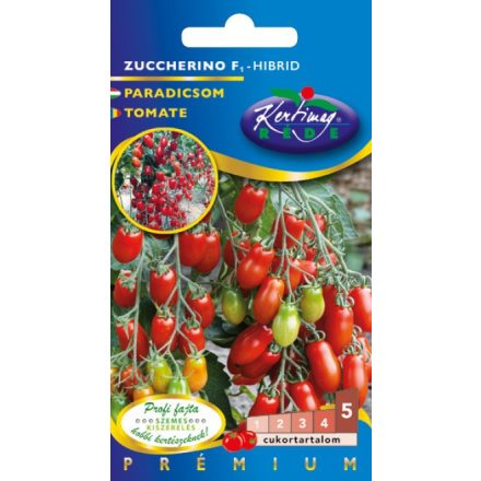 Koktélparadicsom mag  Zuccherino F1 5 szem