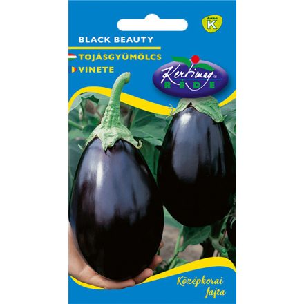 Padlizsán mag  Tojásgyümölcs Black beauty 1g