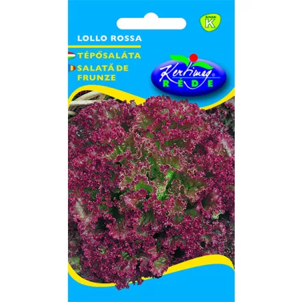Tépősaláta vetőmag Lollo rossa 2g