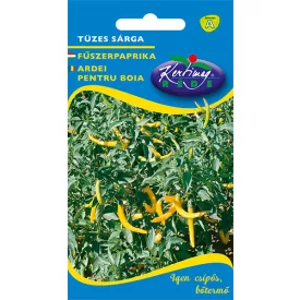 Chili paprika vetőmag Tüzes sárga 0,5g