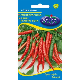 Chili paprika vetőmag Tüzes piros 0,5g