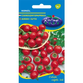 Cseresznyepaprika vetőmag Korál 0,3g