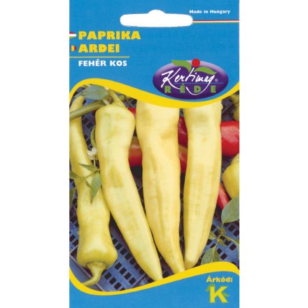Paprika mag  Kosszarvú Szentesi fehér 0,4g