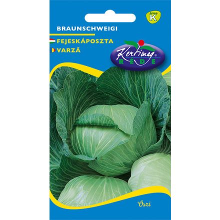 Fejeskáposzta mag  Középkésői érésű Braunschweigi 2g