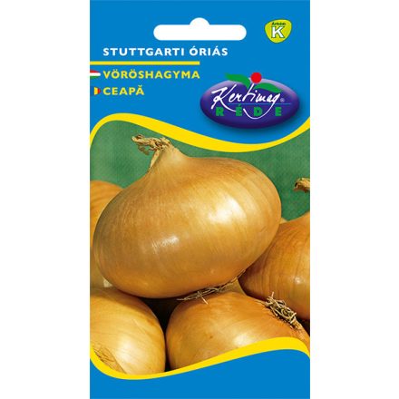 Vöröshagyma mag Stuttgarti óriás virágmag 2g