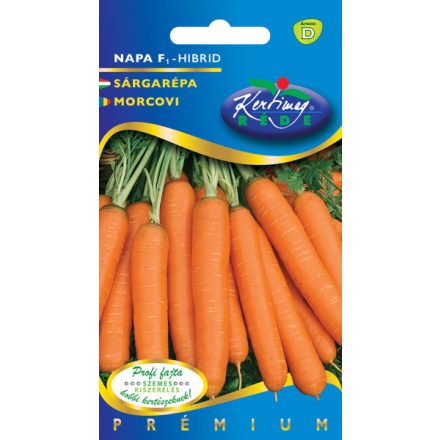 Sárgarépa mag  Napa F1 0,5g