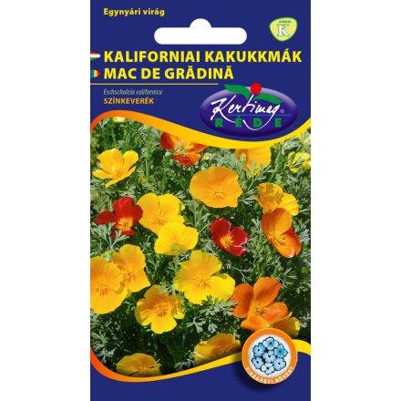 Kaliforniai Kakukkmák virágmag Egyszerű virágú színkeverék