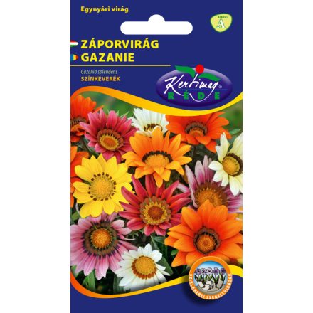 Záporvirág gazania splendens virágmag színkeverék