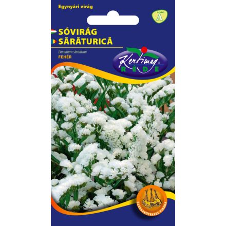 Sóvirág virágmag fehér
