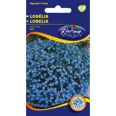 Lobélia virágmag kék