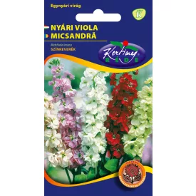 Nyári viola virágmag Matthiola incana színkeverék