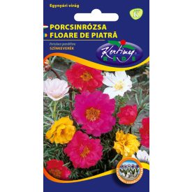 Porcsinrózsa féltelt virágú virágmag színkeverék