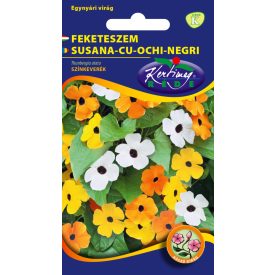 Feketeszem virágmag Thunbergia alata színkeverék