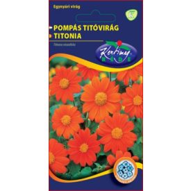 Pompás Titóvirág Pásztortűz virágmag narancssárga