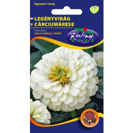 Legényvirág virágmag  Dália virágú fehér