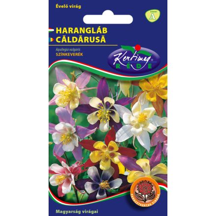 Harangláb virágmag Aquilegia vulgaris színkeverék