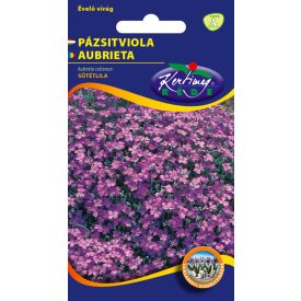 Pázsitviola virágmag Aubrieta hybrida sötétlila