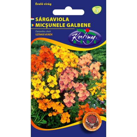 Sárgaviola virágmag színkeverék 1g