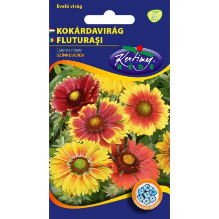 Kokárdavirág virágmag gaillardia aristata színkeverék