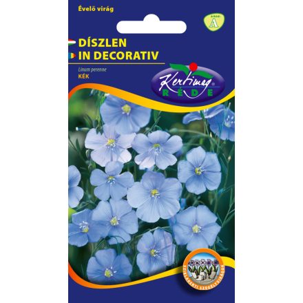 Díszlen virágmag Linum perenne világoskék
