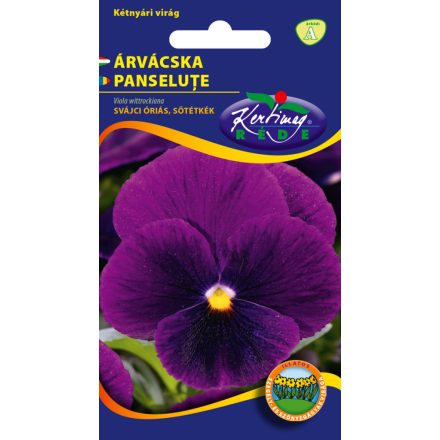Árvácska Svájci óriás virágmag sötétkék