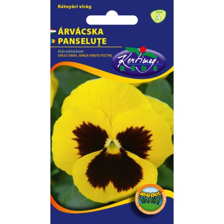 Árvácska Svájci óriás virágmag sárga-fekete
