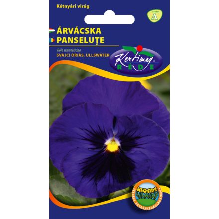Árvácska Svájci óriás virágmag kék-fekete