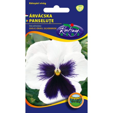 Árvácska Svájci óriás virágmag fehér-kék