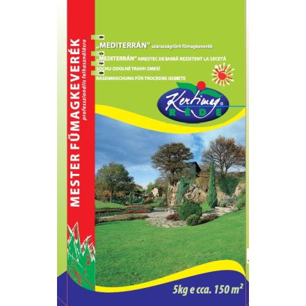 Mediterrán Szárazságtűrő mester fűmagkeverék 5kg