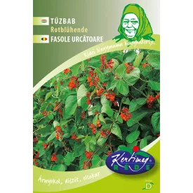 Karósbab Tűzbab pirosvirágú Lady di 30g