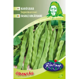 Karósbab Supermarconi -zöld, lapos 30g