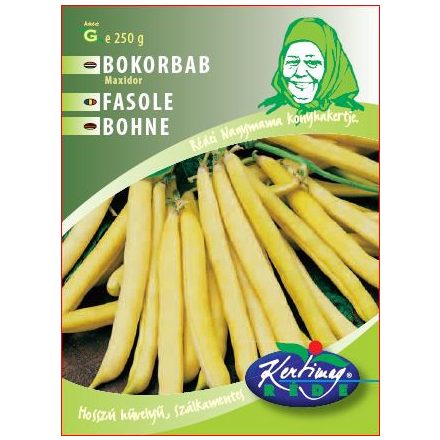 Sárgahüvelyű bokorbab Maxidor 250g
