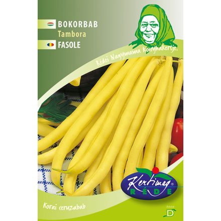 Sárgahüvelyű bokorbab Tambora 50g