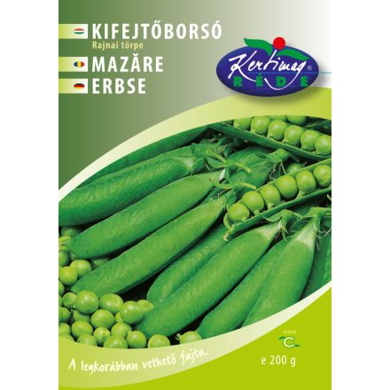 Kifejtőborsó Rajnai törpe 200g
