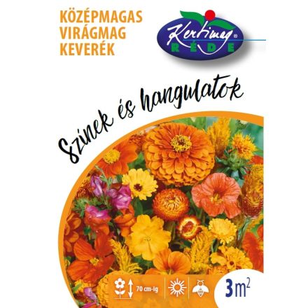 Színek és hangulatok Középmagas virágmag keverék 4g