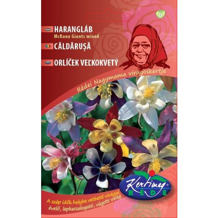 Harangláb virágmag McKanagiants színkeverék 1g
