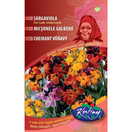 Sárgaviola Fair Lady virágmag színkeverék 2g