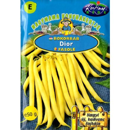 Sárgahüvelyű bokorbab Dior 1kg
