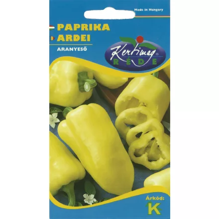 Étkezési paprika vetőmag Aranyeső NAGY Kiszerelés 5g