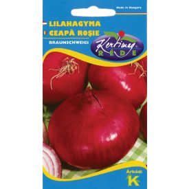 Lilahagyma mag Braunschweigi 50g NAGY kiszerelés 