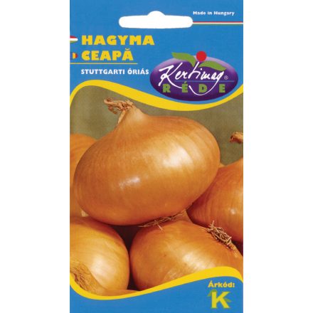 Vöröshagyma mag Stuttgarti óriás virágmag NAGY kiszerelés 50g
