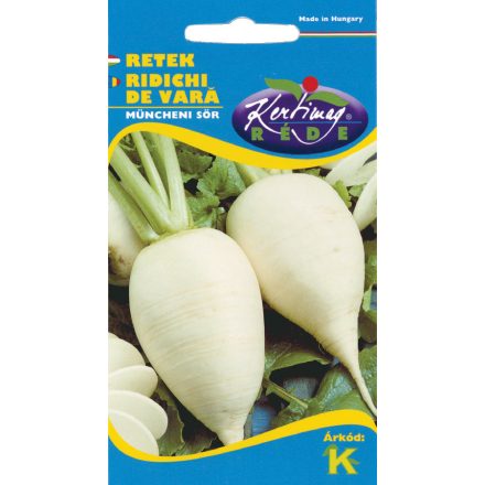 Őszi Retek mag  Müncheni sör NAGY kiszerelés 50g