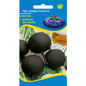 Őszi-téli Retek mag  Kerek fekete NAGY Kiszerelés 50g